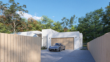 Residential CGI for house Oyster Bay NSW