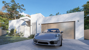 Residential CGI for house Oyster Bay NSW