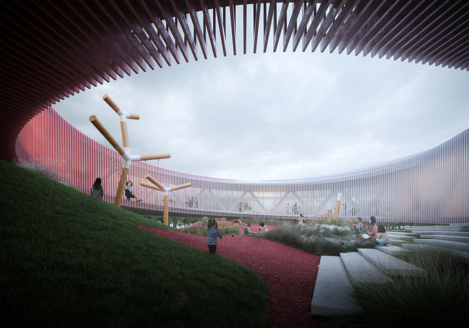 Project: Baisha Kindergarden - Zhengzhou - China
Architects: SGH Architects