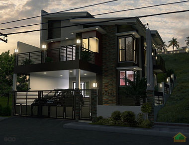 Proposed 2 storey residence (colinas verdes)