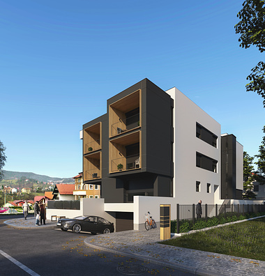 Residential building, Hotonj, Sarajevo, B&H