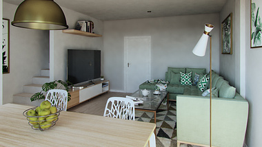 Living room 3D 