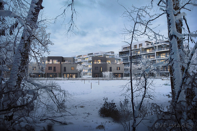 Project: Storebukta
Location: Kolbotn, Norway
Client: Solon Eiendom AS
Type: Residential