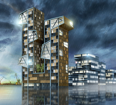 apartement complex in Amsterdam