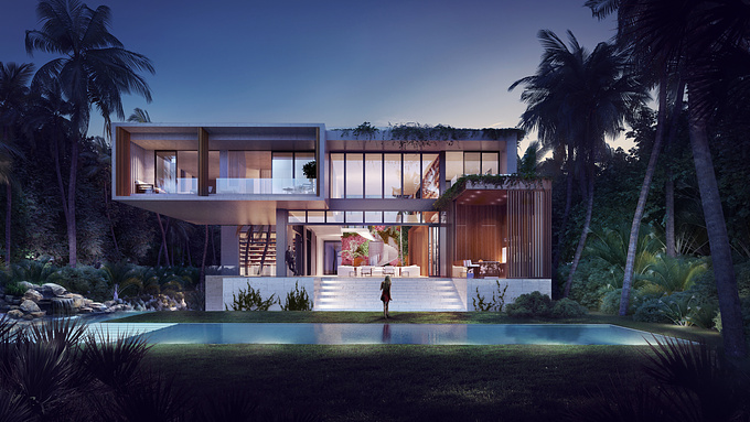 http://www.brickvisual.com
Visualization of exclusive apartment 699 Ocean Boulevard, Golden Beach, FL.
Watch the motion image of this project here: https://vimeo.com/116984279

Architect: Oppenheim Architecture & Design
©Brick Visual