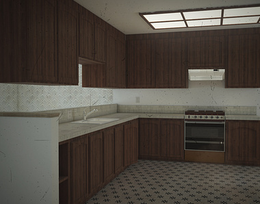 80s kitchen