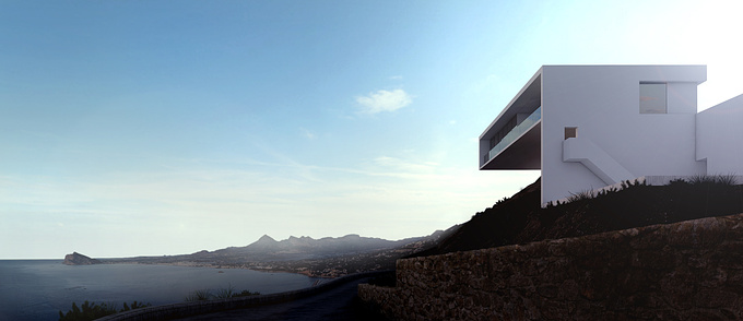 Lemons bucket - http://www.lemonsbucket.com
Last week we did 3d visualizations of the House on the cliff to get away from the city. We love this Project by FRAN SILVESTRE ARQUITECTOS

Lemons Bucket