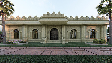 Hindu temple of Atlanta Design by ArchitectureDesigning.com