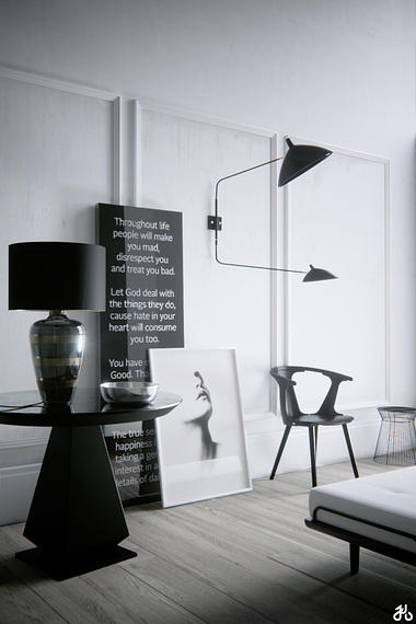 Danish design interior - A study in lighting