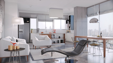 Render - Modern Livingroom