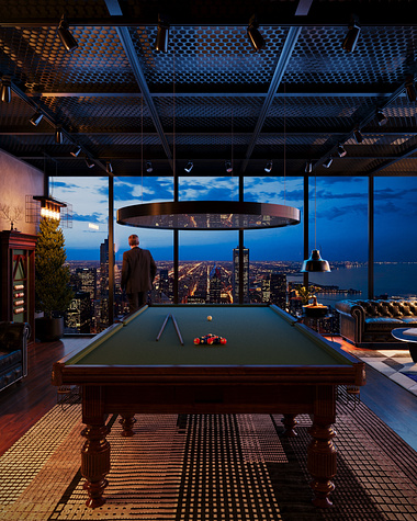 CGI - Snooker Apartment