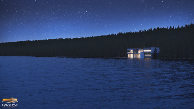 Render Mob Designers - http://www.rendermob.de
Lake house is a personal project made for fun.