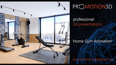 Promotional 3D Animation & Visualization | Home Gym 