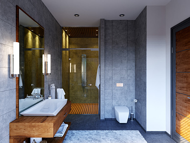 Bathroom in Baku
