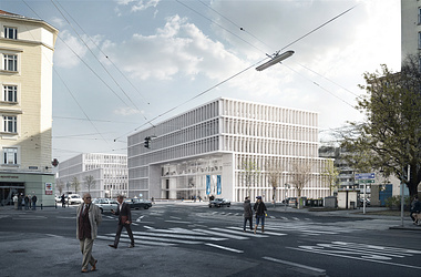 Competition entry for the Biocenter Neu Marx