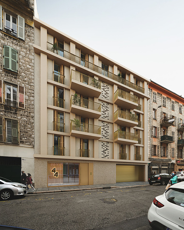 Collective housing in Nice
