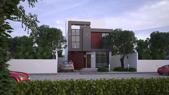Im using AutoCAD for Modeling, 3Dmax,vray for rendering and a little touch of photoshop