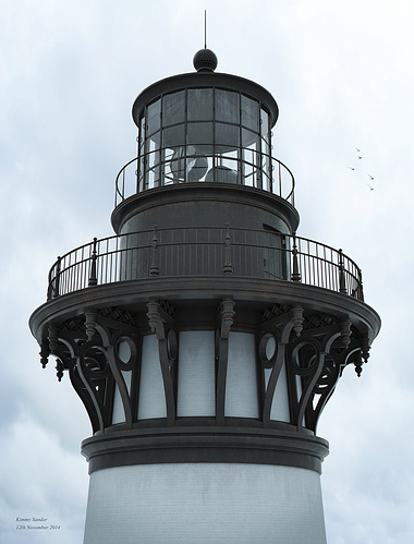 Cape Hatteras inspired lighthouse