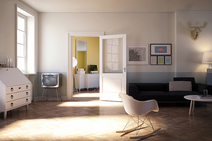 3ds max 2013 / vray / photoshop