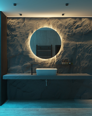 CGI : A BATHROOM THAT ROCKS