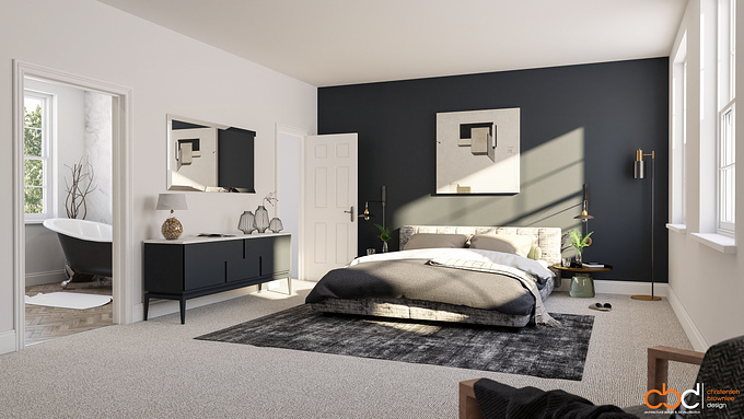 Proposed Bedroom for a converted town house
