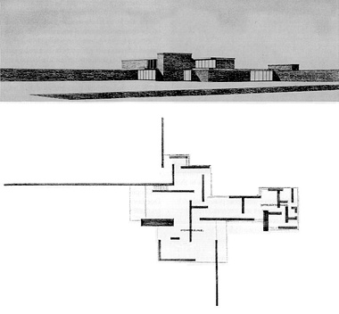 The original drawings presented by Mies