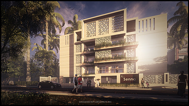 K2 -Senna, Residential Apartment building opt-02