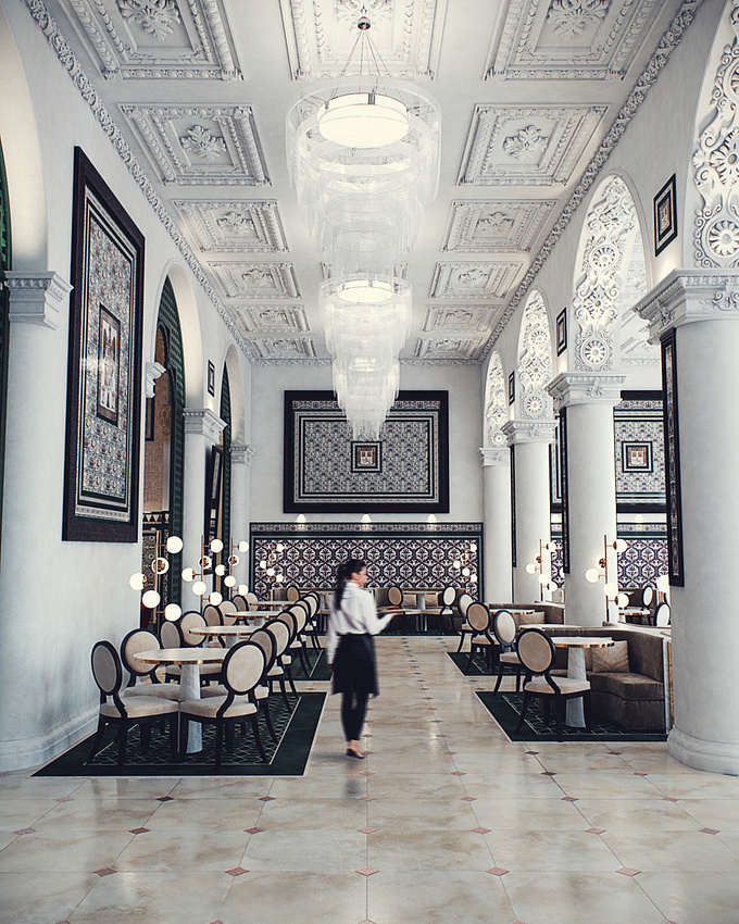 Degree in Industrial Design final project. Interior design of the
Hotel Inglaterra in Havana.