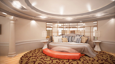 Interior Visualization (bedroom)