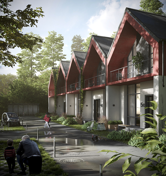 https://www.behance.net/AAndriadi
Visualization: Arsen Andriadi 
Project: Residential buildings
Location: Bergen, Norway
Year: 2020
