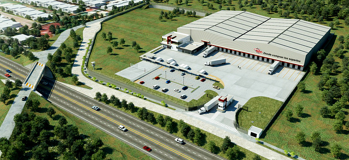  - http://
Civil 3D + Revit - SU + Vray
10,000 sqm Warehouse, Distribution Center and Administration.
Design: JMIA
Render: David Guevara

More render works:
http://tecdavidguevara.blogspot.com/