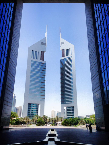 Dubai International Financial Center- Progress