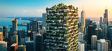 Green Building Rendering - Chicago