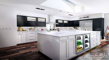 kitchen interior design project in New Jersey, USA
