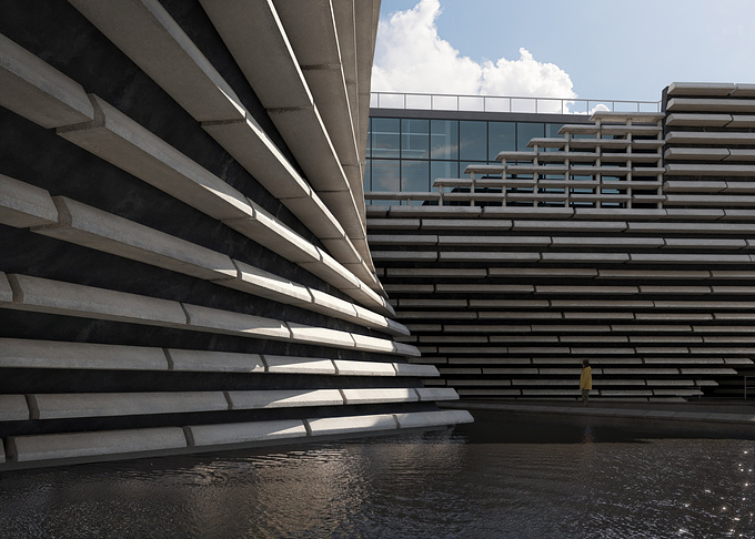 Located along the waterfront in the city of Dundee in the northern part of Scotland.
Architects: Kengo Kuma and Associates
Non-Commissioned work.