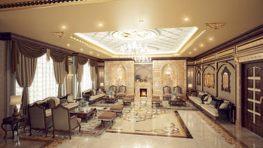 Classic Villa men's lounge ( majles )
