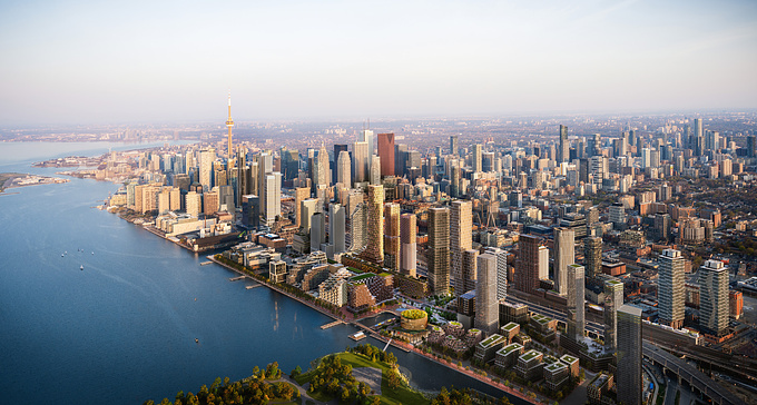 The Quayside Development Opportunity is a 12-acre (4.9 hectare) area located at the foot of Parliament Street and Lake Shore Boulevard East in Toronto. 