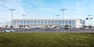 New terminal of Dnipro airport