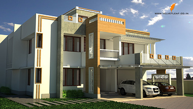 contemporary house elevations