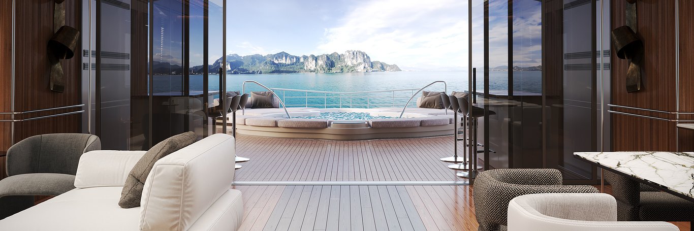 Nautical luxury: how we crafted the yacht interior