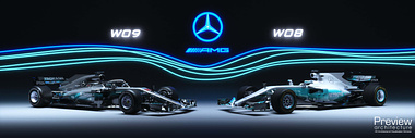 Mercedes AMG F1 W08-W09