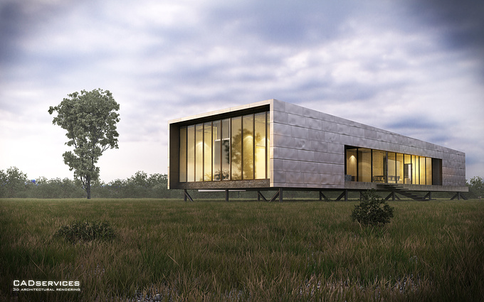 Reinterpretation of 17 house by our team.
Software used : 3dsmax , vray , photoshop