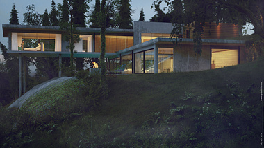 Modern Minimalist Eco House