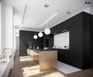 Kitchen in the city