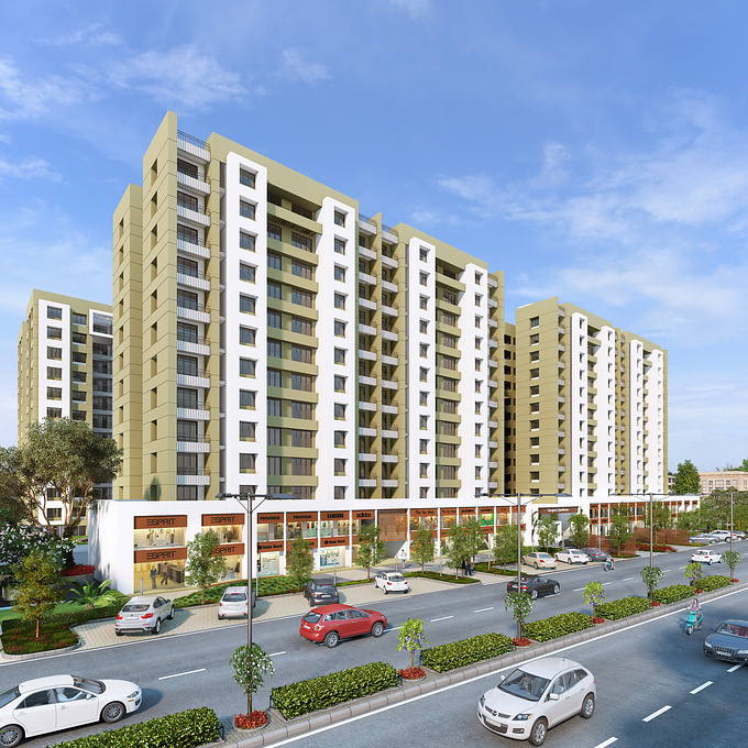 Residence high rise project in Gujarat,India