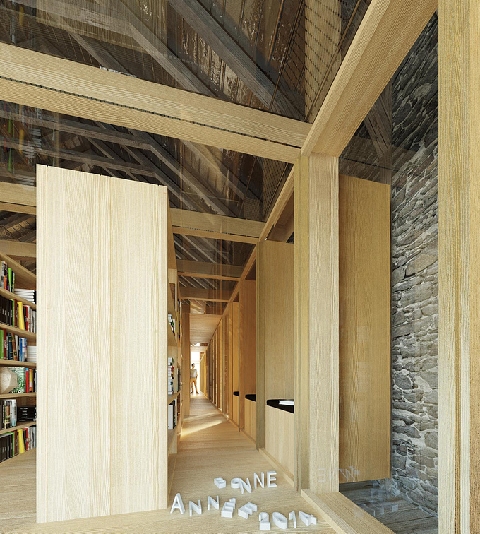 House in a barn, project atelier architecture simon teyssou