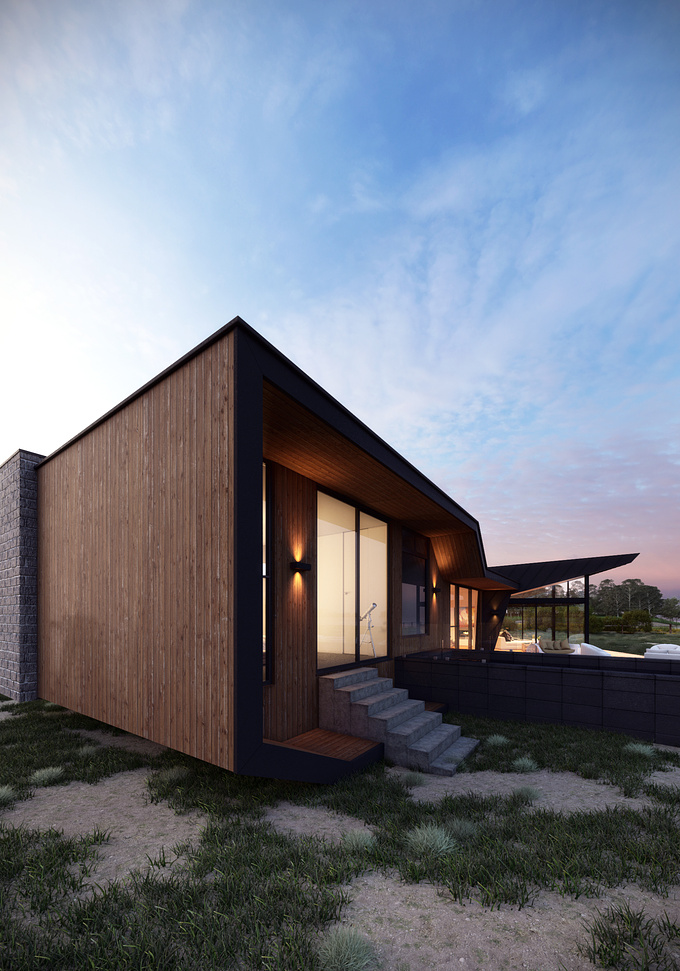  - http://
Title: Beached House by BKK Architects 
Description: This is a personal project completed to add to my portfolio.
Software: 3ds Max, Forestpack Pro, Vray 3.0 and Photoshop
Behance : http://bit.ly/1h5bf3e
