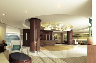 Jumeirah Beach Residence Tower Main Lobby