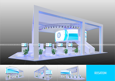 ROSATOM. Exhibition stand project