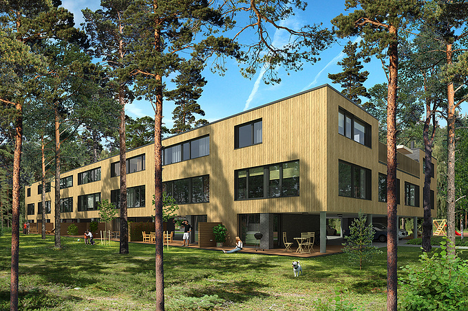 Vishopper
Apartment building in the forest near Tallinn, Estonia
Project: Allianss OÜ